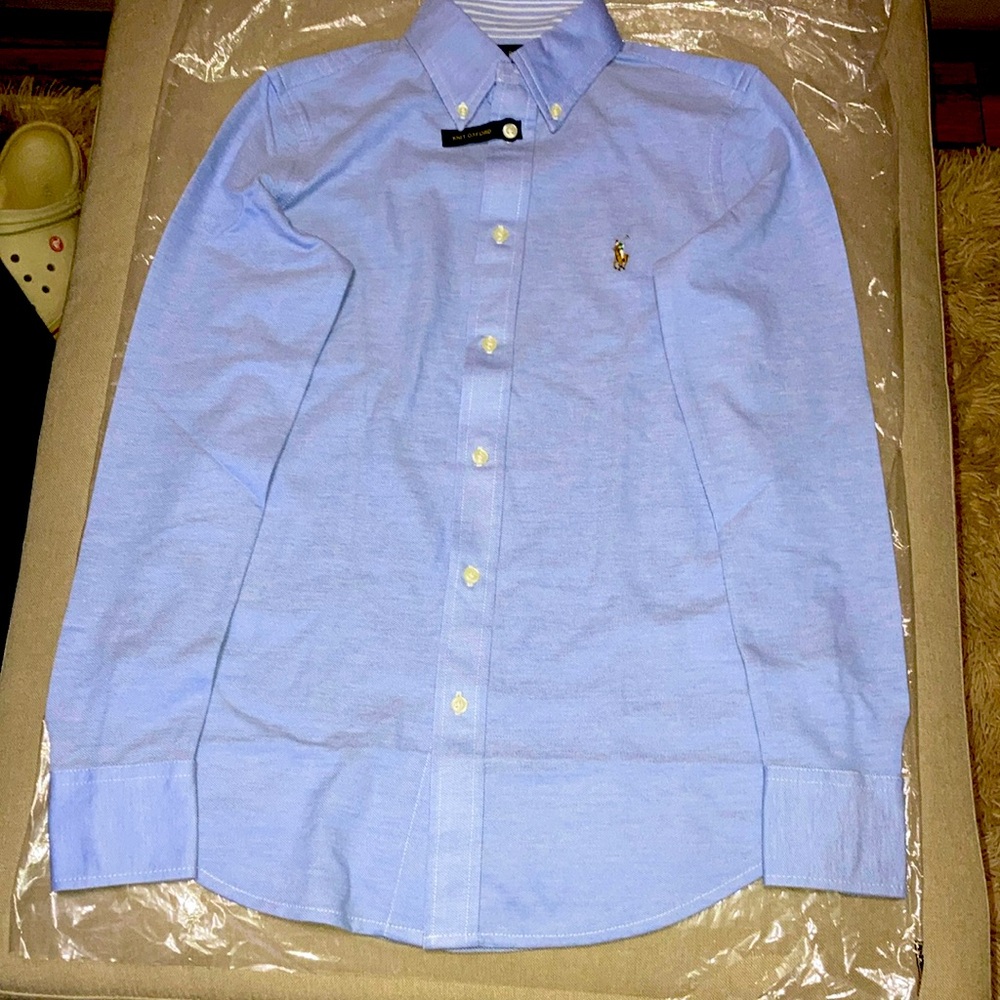 RALPH LAUREN POLO KNIT OXFORD